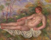 Pierre-Auguste Renoir Renoir Reclining Woman Bather Spain oil painting artist